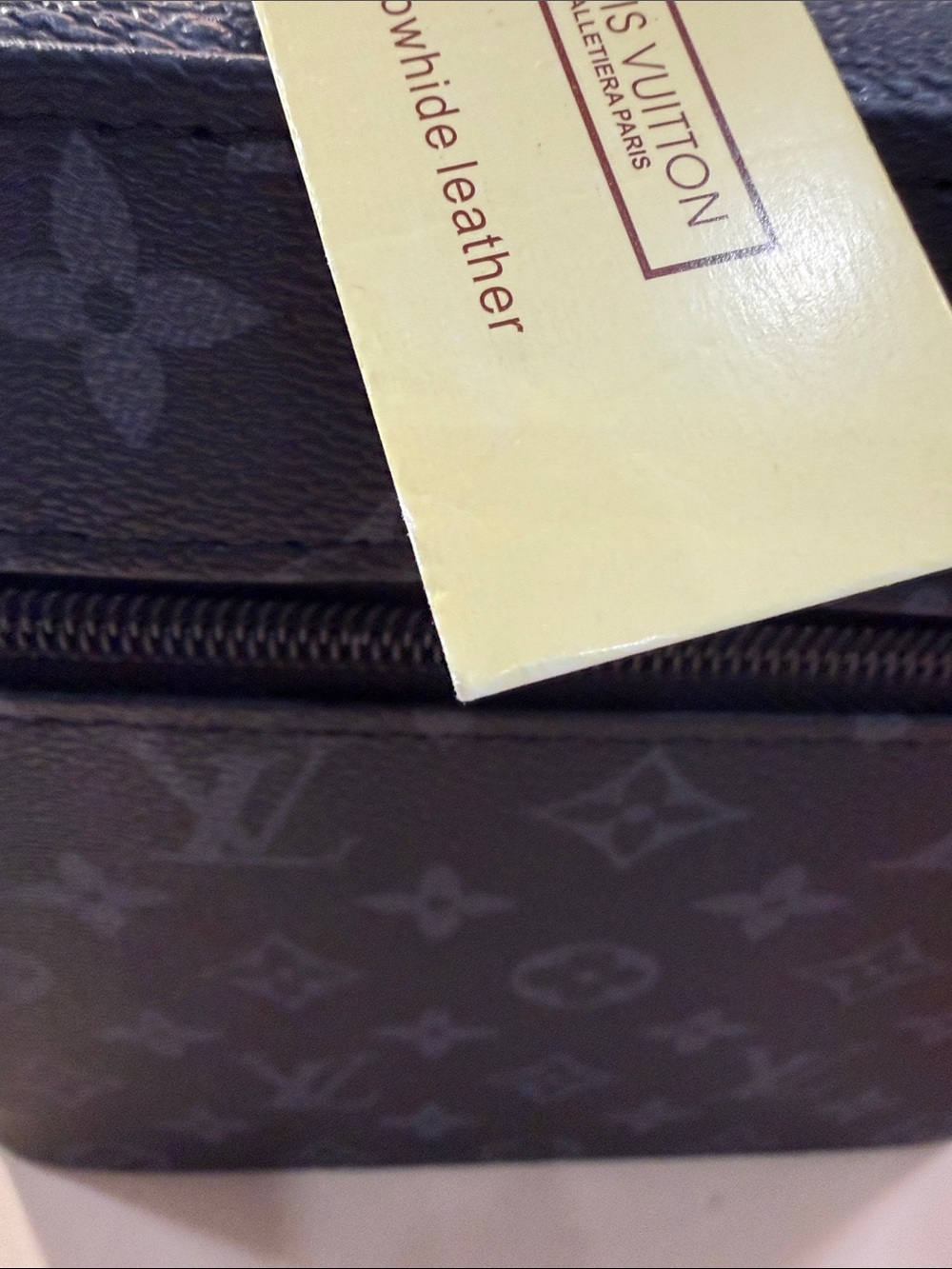 Lv Black Monogram Vanity Case Cosmetic Bag - Picture 3 of 8